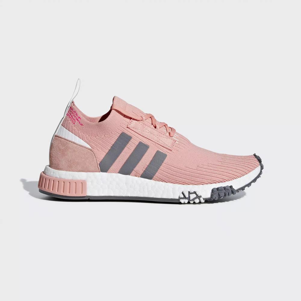 Adidas NMD Racer Primeknit Tenis Rosas Para Mujer (MX-45613)